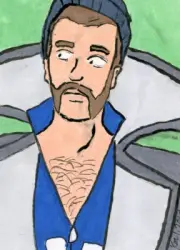 CAPTAIN BOOMERANG Sketch Card by Korey Watkins - Suicide Squad
