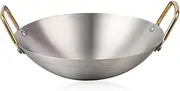 Levemolo Double Ears Cooking Pot Kitchen Utensil for Noodles Seafood Soup Easy to Clean Non Slip Handles for Outdoor Cooking