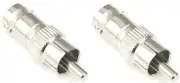 BNC Female-RCA Male Adapter 2 Pack