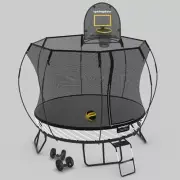 Springfree Compact Round Trampoline 8 ft - Moving Accessory Bundle