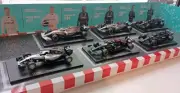 1:43 Mercedes AMG F-1 Car Lot Bburago