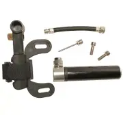 Portable Mini Bike Pump Frame Mounted Bicycle Pump 100PSI Presta Schrader Valve