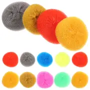 30 Pcs Scouring Pads Round Scrubbers Plastic Dish Dishwashing Ball Dishes Brush