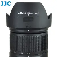 在飛比找momo購物網優惠-【JJC】尼康副廠Nikon遮光罩LH-58相容原廠HB-5