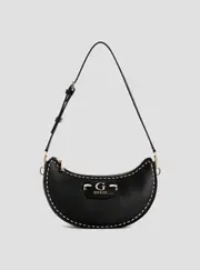GUESS Women's Black Nastra Shoulder Bag