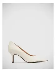 [Wittner] Maine Leather Pump in Off White