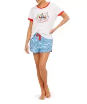 NEW TAG PJ EMMA MULHOLLAND X SPORTSGIRL SPACE COWGIRL SLEEP SET SZ XS 8 RRP $50