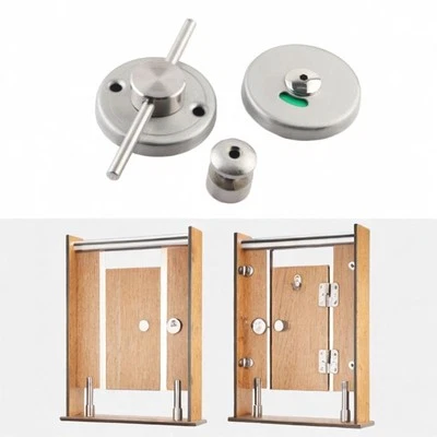 Toilet Indicator Lock Partition Hardware for Bathroom Public Places Restroom