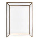 NEW Cafe Lighting Zeta Wall Mirror Large Antique Gold