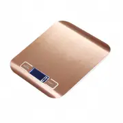 Anygleam Golden Stainless Home Kitchen Coffee Food Scale 5Kg Portable Digital Display