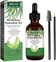 Rosemary Hair Oil - Organic Scalp Treatment for Hair Growth, Dry Scalp Relief, and Damaged Hair Repair Natural Hair Care Oil for All Hair Types，60ml