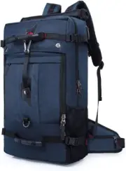 KAKA Travel Backpack 40L Multi-Functional Waterproof Fits 17" Laptop Hiking Camp