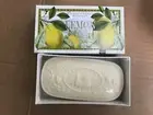 LEMON scented soap la saponeria firenze made in Italy 10.5 oz.