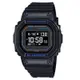 CASIO卡西歐 G-SHOCK 心率偵測 藍牙 太陽能電力 黑 經典方型 運動系列 DW-H5600-1A2_44.5mm