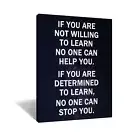 Motivational Canvas Wall Art Home Decor Picture Painting Motivational Quotes ...