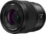 [Panasonic] LUMIX S Series Camera Lens, 35mm F1.8 L-Mount Interchangeable Lens for Mirrorless Full Frame Digital Cameras, S-S35 Black