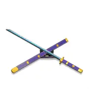 Demon 1502 Zoro Sword Collection Blocks Toys, Katana Model Building Bl