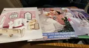 3 Annie's Attic Wedding Plastic Canvas Patterns 1995-1997