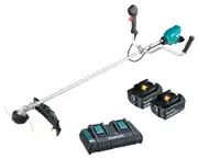 Makita DUR369APG2 - 36V (18Vx2) Brushless U-Handle Line Trimmer Kit (2 x 6.0Ah)