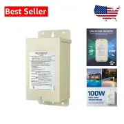 100W UL Listed Pool Light Transformer - Multi-Tap Low Voltage Solution