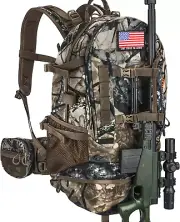 Hunting Backpack Durable Camo Hunting Packs for Men Large Capacity Hunting Day