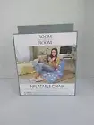 Inflatable Blow Up Chair Lounger Indoor Comfy Bubble Chair ~PINK, BLUE, CLEAR