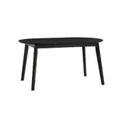 Modern Furniture WERNER Extendable Dining Table 150-195cm - Black