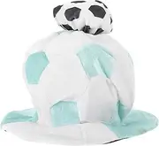Abaodam Soccer Cheer Cap for Football Fans Carnival Hat Fun Design Lightweight and Comfortable Sports Headwear for Parties and Events