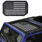 Bikini Sunshade UV Protect Roof Mesh Cover For Jeep Wrangler JK JKU 07-17 2-Door