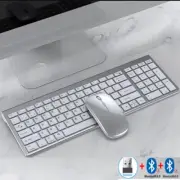 Rechargeable Bluetooth Keyboard and Mouse Set Laptop Computer 2.4G USB Wireless