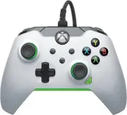 PDP Wired Controller Neon White for Xbox Series XS, Gamepad, Wired Video Game C