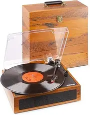 Fenton RP170L Vinyl Record Player Turntable Bluetooth Retro Vintage Built in Speaker USB Wireless Audio RCA