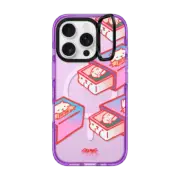 iPhone 16 Pro Impact Ring Stand Case MagSafe Compatible Cat in the box