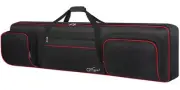 SNIGJAT 88 Key Keyboard Case Soft (Size: 53.5"x13.8"x6.8"), Padded Piano Case...