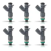 Set of 6 Fuel injector compatible with Acura 2008-2018 RL TL TSX MDX Honda