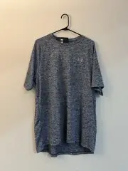 #J102 NWT! MEN UNDER ARMOUR X-Large Tech Tee Heatgear Gym Crossfit Training