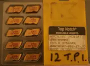 Kennametal Carbide Thread Inserts - NTC 3L12I ( KC810 ) 10 inserts