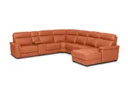 SERGIO LEATHER 6 Seater RHF Corner