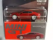 MINI GT #420 - CANDY RED - BENTLEY CONTINENTAL GT SPEED - USA EXCLUSIVE