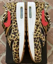 NIKE AIR MAX 1 DLX ATMOS ANIMAL PACK LEOPARD SNEAKERS SHOES SIZE 7.5 NEW W BOX