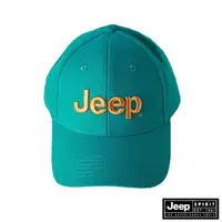 在飛比找momo購物網優惠-【JEEP】品牌LOGO刺繡休閒棒球帽(綠)