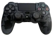 Silicone Cover For PS4 Controller Case Skin - Black Camo