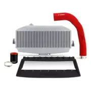 Mishimoto Top Mount Intercooler Kit Fits 2022+ Subaru WRX Silver Core Red Pipes (for: Subaru)