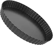 Cabilock Nonstick Round Cake Pan Removable Bottom for Egg Tarts Pies Chrysanthemum Shape Non Stick Coating Multi Functional Baking Pan