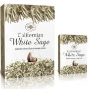 Green Tree Californian White Sage 144 Premium Backflow Incense Cones