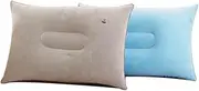 Inflatable Camping Pillow Air Blow Up Cushion Soft Travel Pillow for Beach Backpacking 2pcs Inflatable Travel Pillow Camping Pillow Blow Up Pillow Travel Pillow Cushion