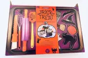 Trick or Treat Deluxe Cookie Decorating Kit 30 Pieces Handstand Kitchen