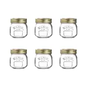 Kilner Genuine Preserve Glass Jar 250ml Set of 6