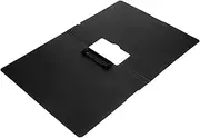 AUTSUPPL Folder Bulletin Board Clipboard Holder Cute Paper Clips Clipboards Felt Board Paperclip Paper Clips Document Folders Office Writing Tool Writing Support Plate Dark Green Plastic