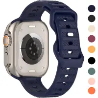 在飛比找蝦皮商城優惠-矽橡膠運動軟蘋果錶帶Apple Watch S8Ultra 